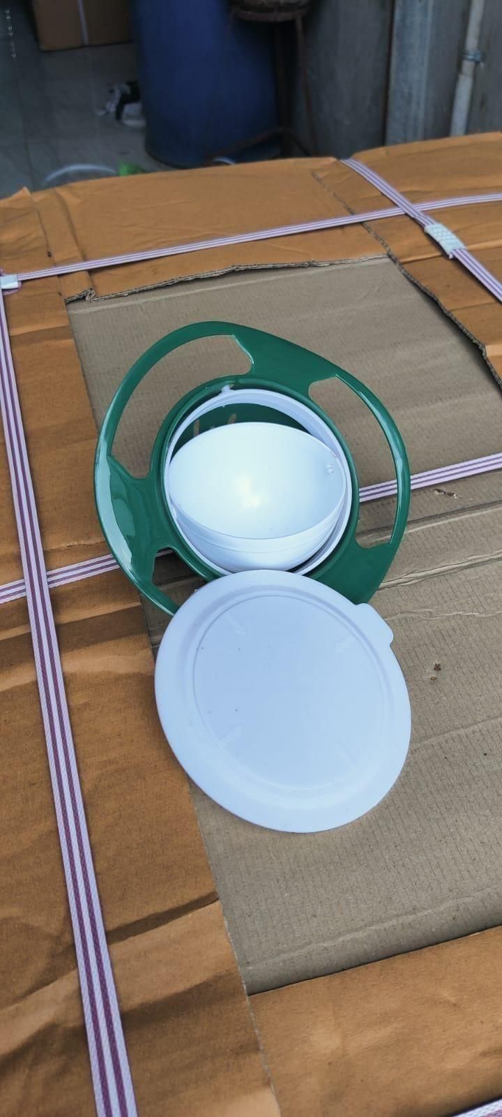 360° Spill-Proof Gyro Bowl for Toddlers - No-Mess Baby Magic Feeding Bowl
